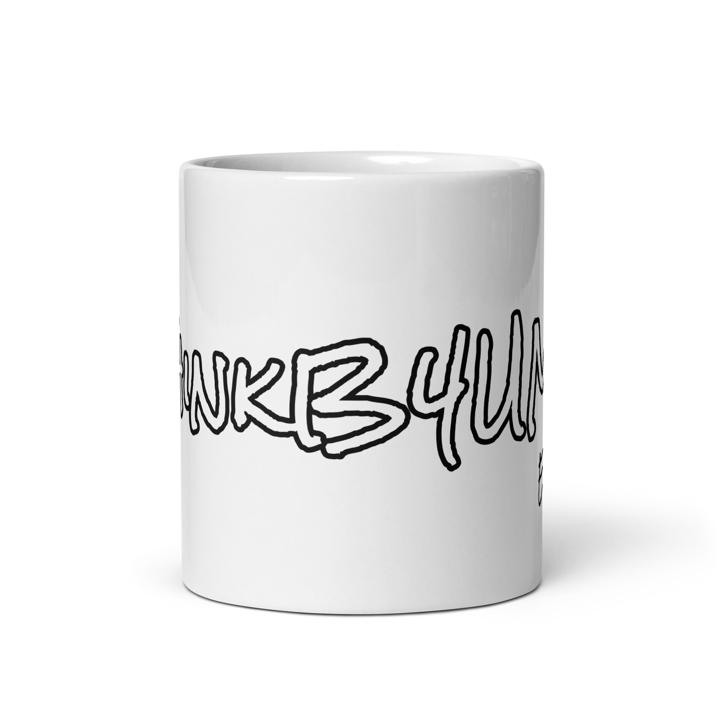 #ThinkB4UMove Mug (Wht)