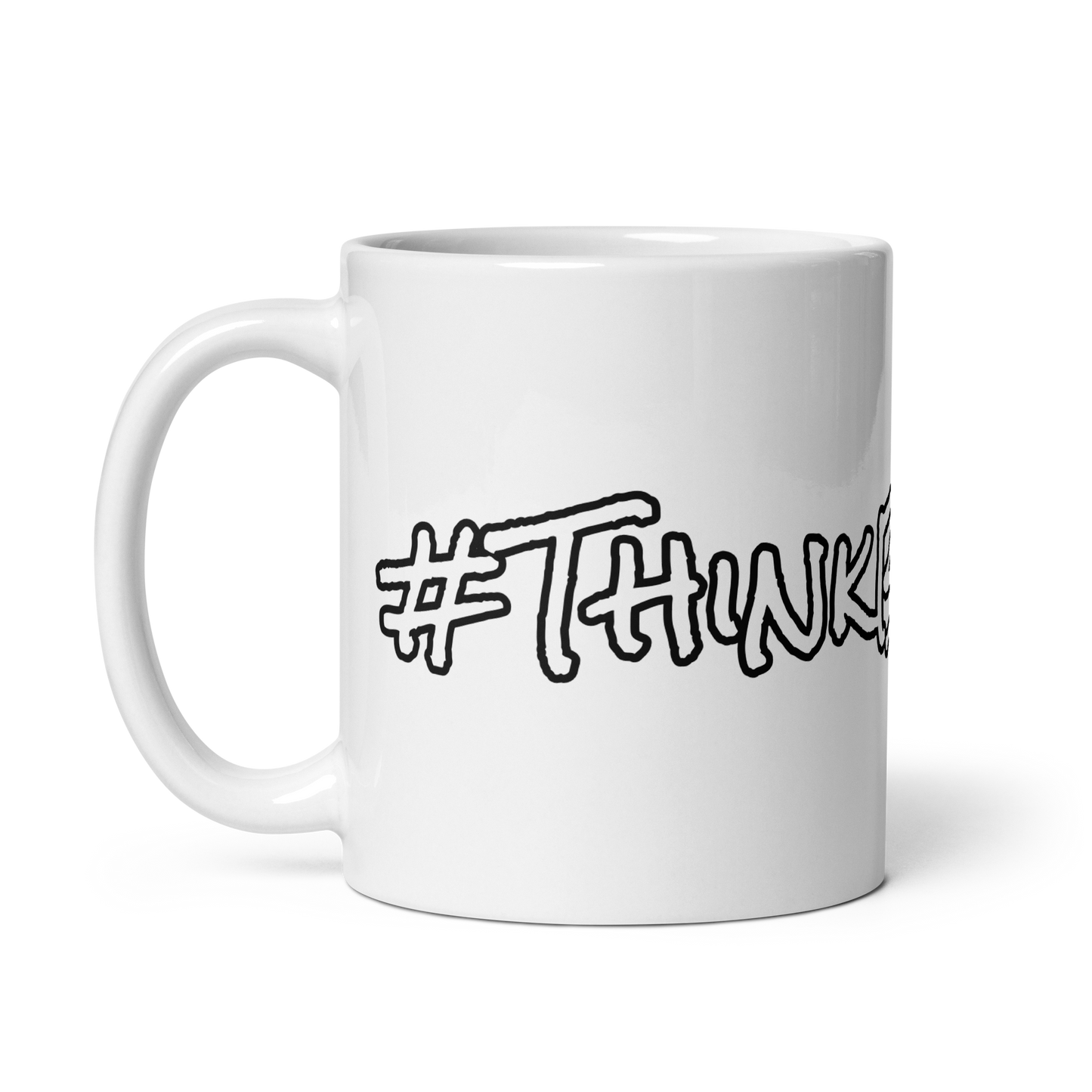 #ThinkB4UMove Mug (Wht)