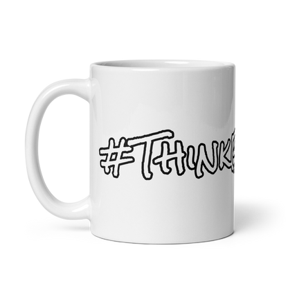 #ThinkB4UMove Mug (Wht)